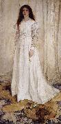 James Abbot McNeill Whistler Symphony in White no 1: The White Girl - Portrait of Joanna Hiffernan oil painting